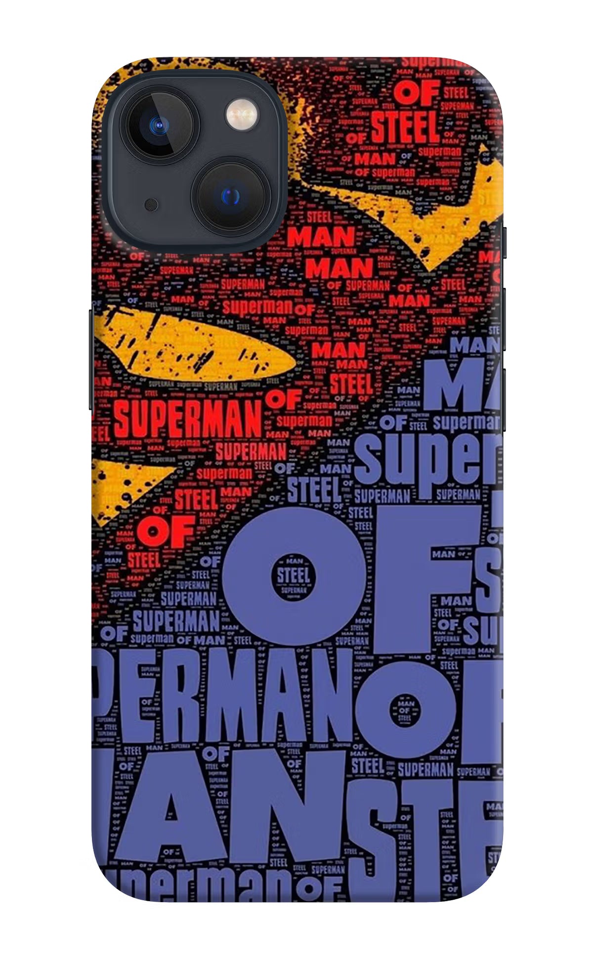 Superman iPhone 13 Hard Case Back Cover by Casekaro