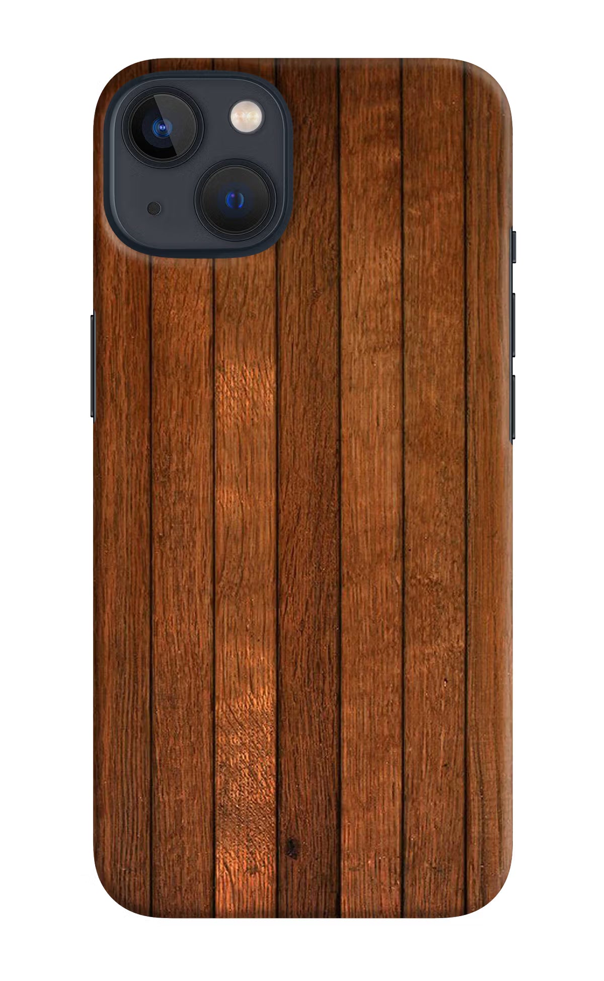 Wooden Artwork Bands iPhone 13 Hard Case Back Cover by Casekaro