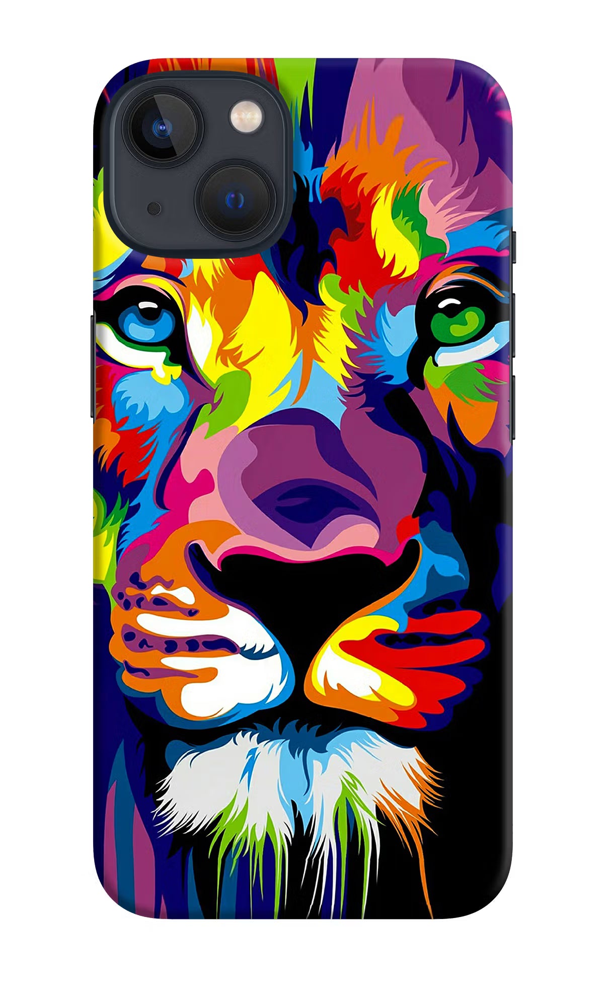 Lion iPhone 13 Hard Case Back Cover by Casekaro
