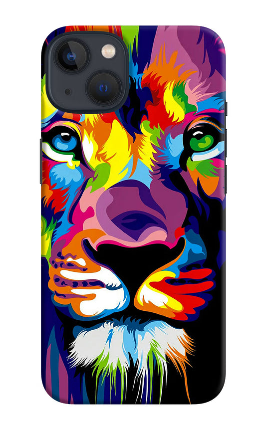 Lion iPhone 13 Hard Case Back Cover by Casekaro