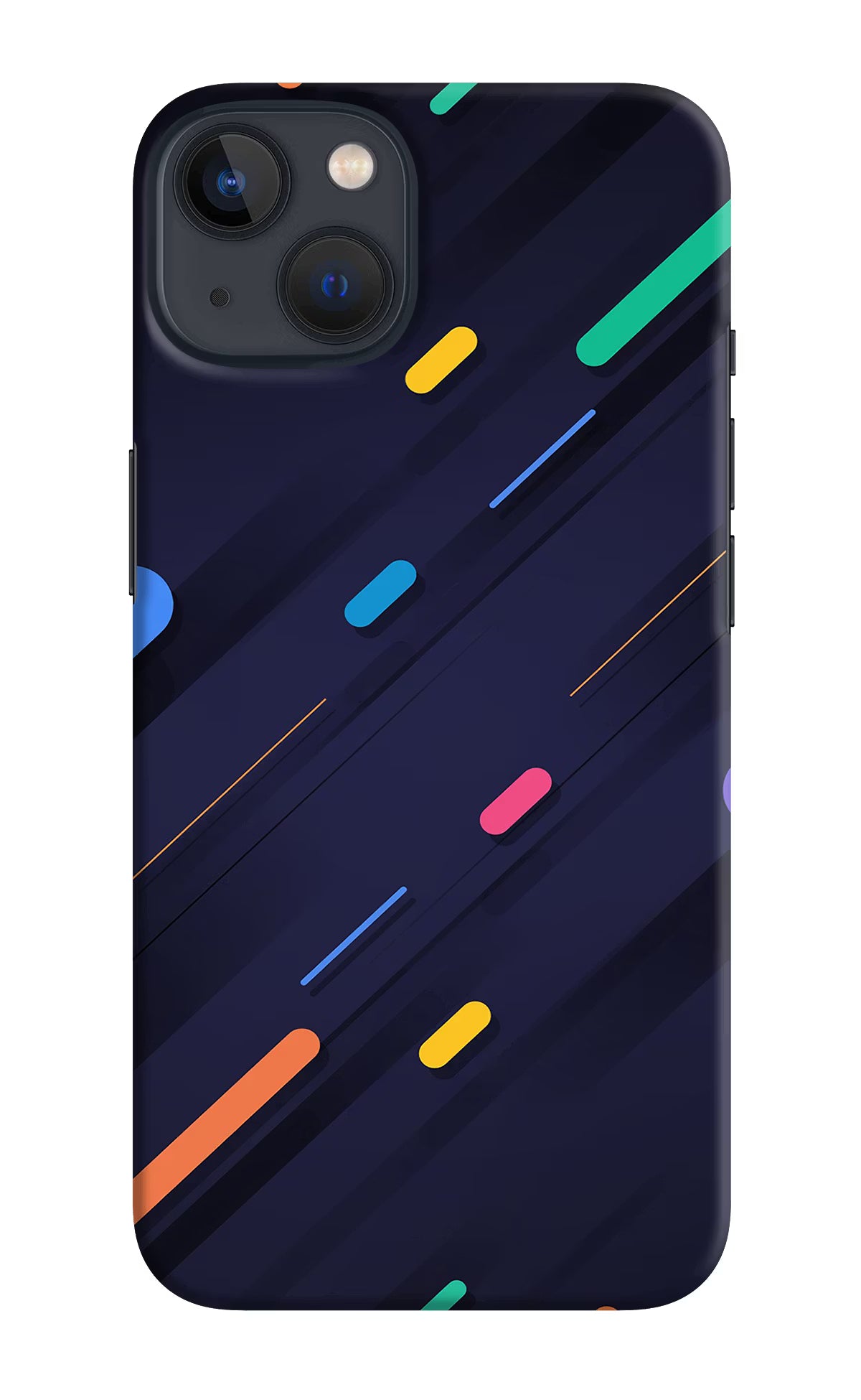 Abstract Design iPhone 13 Hard Case Back Cover by Casekaro