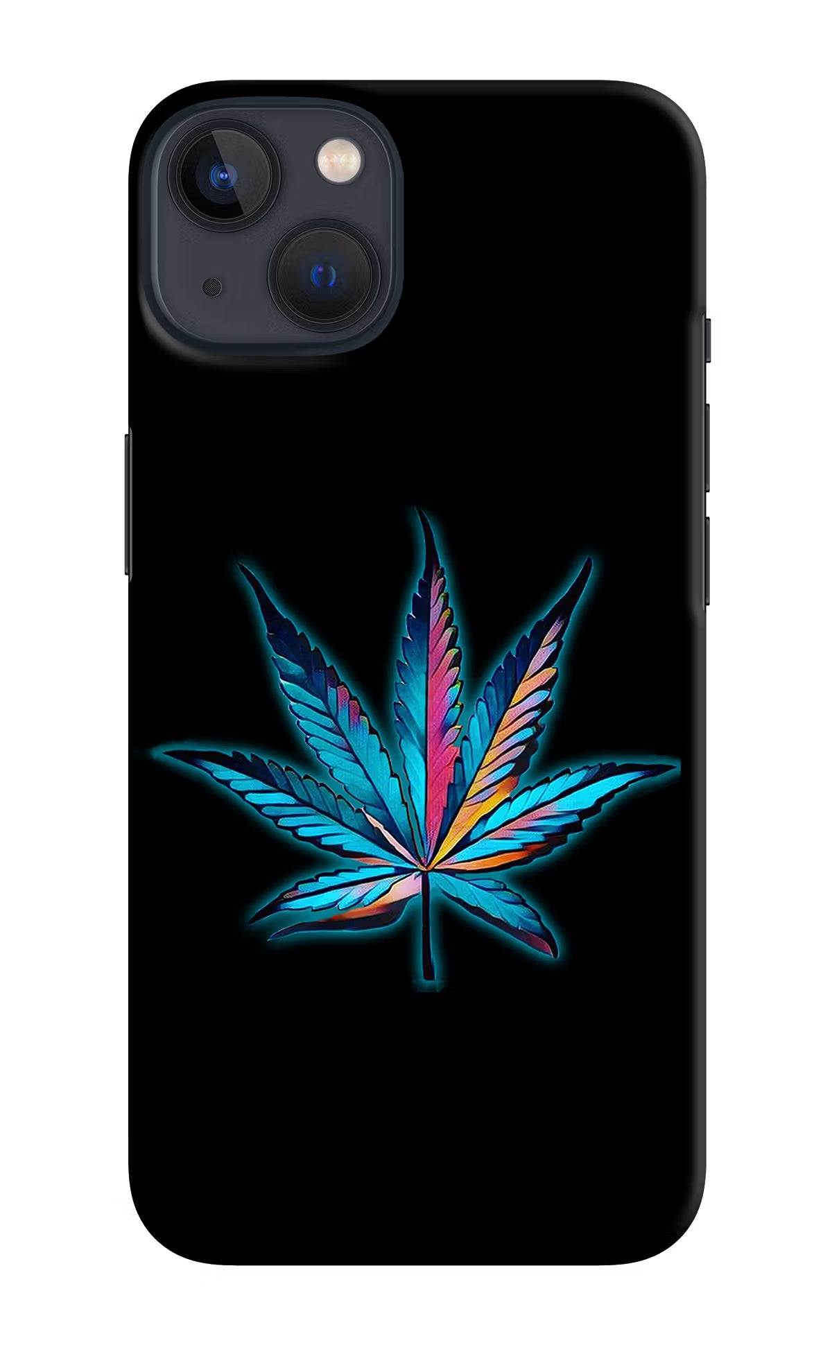 Weed iPhone 13 Hard Case Back Cover by Casekaro