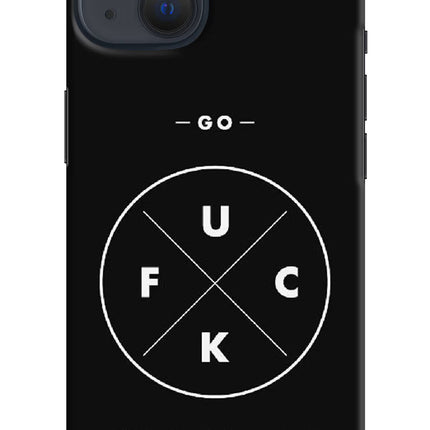 Go Fuck Yourself iPhone 13 Hard Case Back Cover by Casekaro