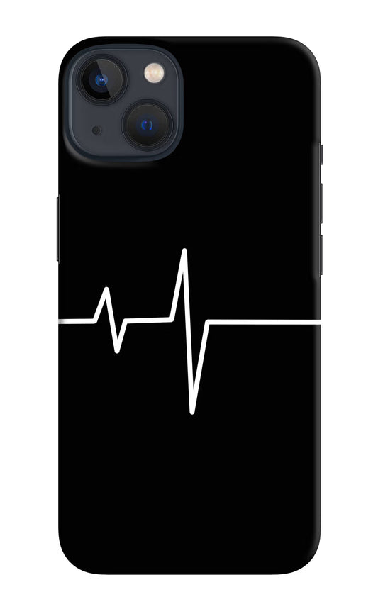 Heart Beats iPhone 13 Hard Case Back Cover by Casekaro