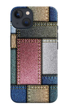 Multicolor Jeans iPhone 13 Hard Case Back Cover by Casekaro