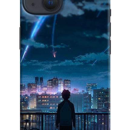 Anime iPhone 13 Hard Case Back Cover by Casekaro