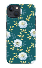 Flowers iPhone 13 Hard Case Back Cover by Casekaro