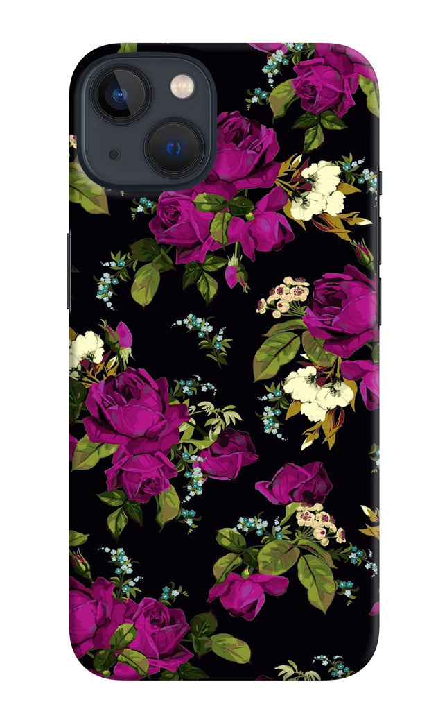 Flowers iPhone 13 Hard Case Back Cover by Casekaro