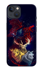 Game Of Thrones iPhone 13 Hard Case Back Cover by Casekaro