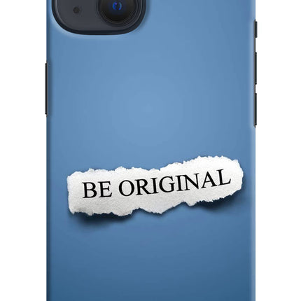 Be Original iPhone 13 Hard Case Back Cover by Casekaro