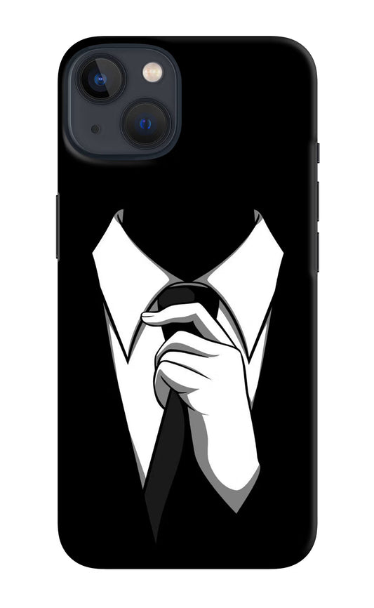 Black Tie iPhone 13 Hard Case Back Cover by Casekaro