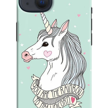 Unicorn Wallpaper iPhone 13 Hard Case Back Cover by Casekaro