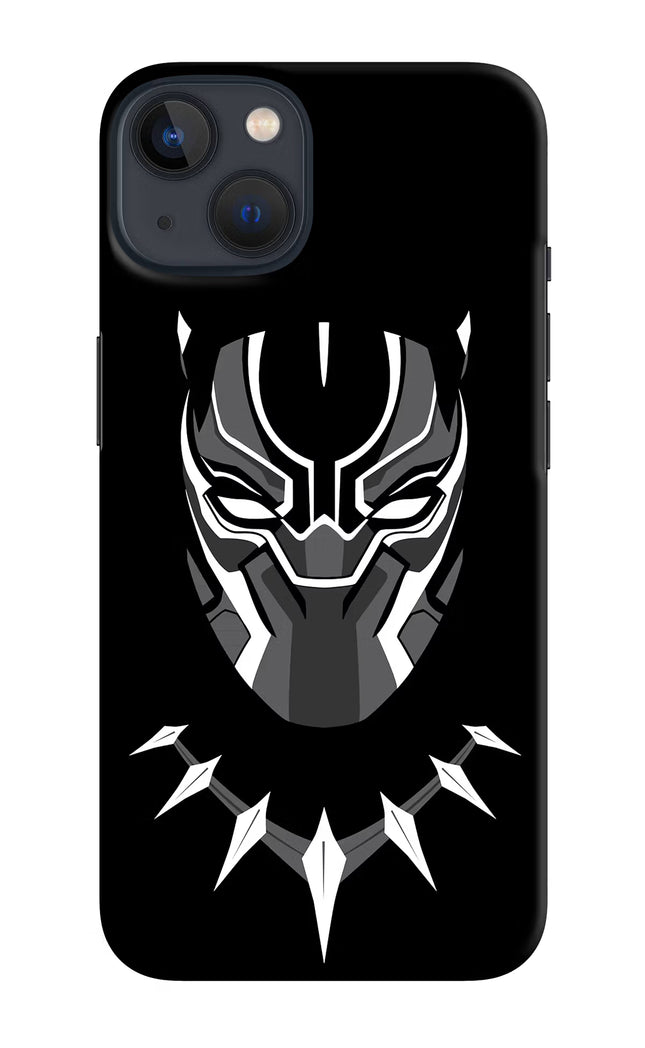 Black Panther iPhone 13 Hard Case Back Cover by Casekaro