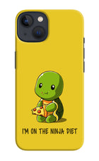 I'm on Ninja Diet iPhone 13 Hard Case Back Cover by Casekaro