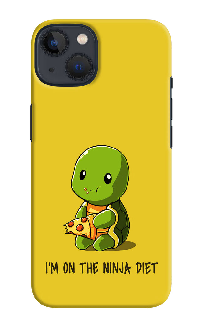 I'm on Ninja Diet iPhone 13 Hard Case Back Cover by Casekaro