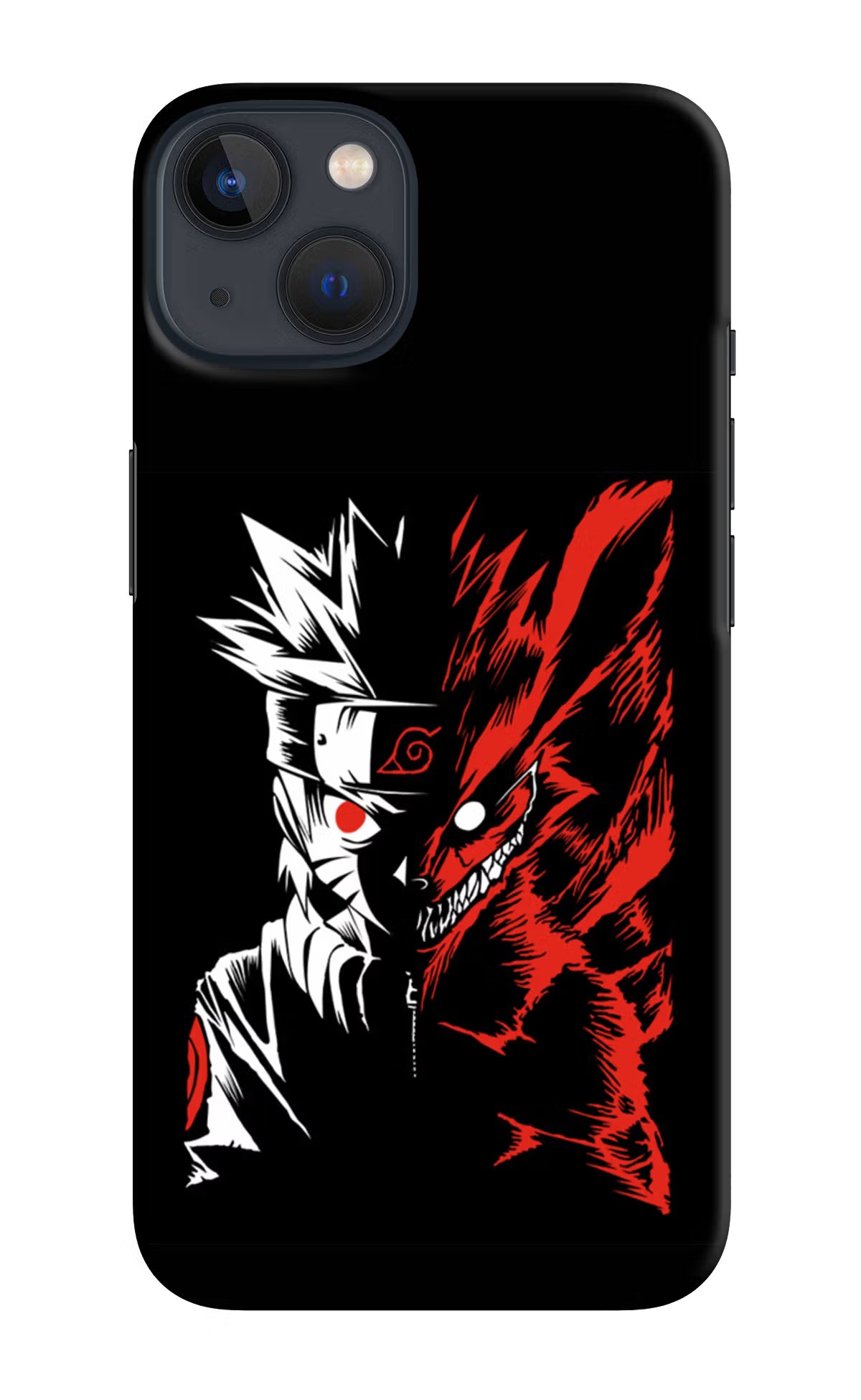 Naruto Two Face iPhone 13 Hard Case Back Cover by Casekaro