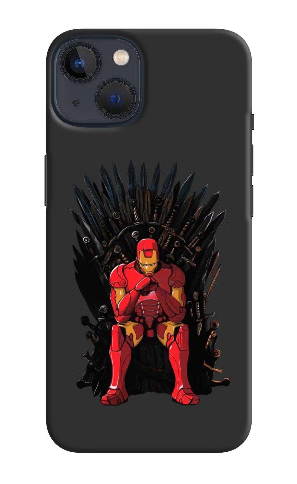 Ironman Throne iPhone 13 Hard Case Back Cover by Casekaro