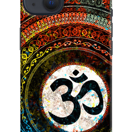Om Cultural iPhone 13 Hard Case Back Cover by Casekaro