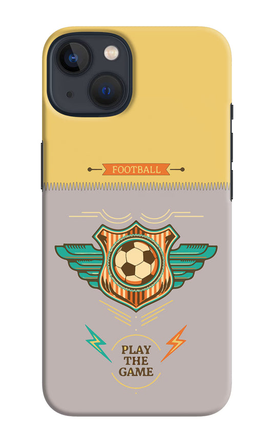 Football iPhone 13 Hard Case Back Cover by Casekaro