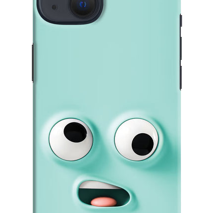 Funny Cartoon iPhone 13 Hard Case Back Cover by Casekaro