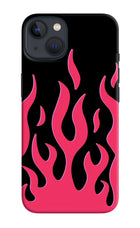 Fire Flames iPhone 13 Hard Case Back Cover by Casekaro