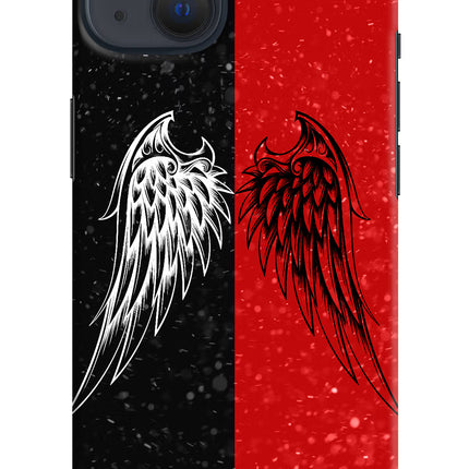 Wings iPhone 13 Hard Case Back Cover by Casekaro