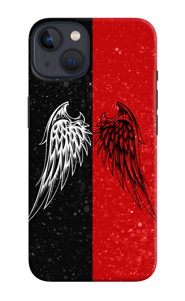 Wings iPhone 13 Hard Case Back Cover by Casekaro