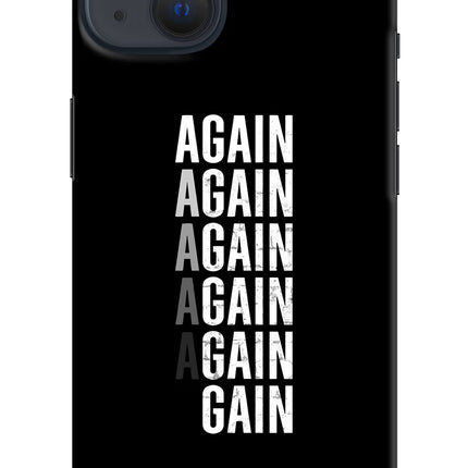 Again Again Gain iPhone 13 Hard Case Back Cover by Casekaro