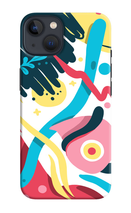 Trippy iPhone 13 Hard Case Back Cover by Casekaro