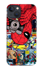 Spider Man iPhone 13 Hard Case Back Cover by Casekaro