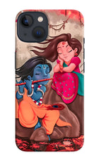 Radhe Krishna iPhone 13 Hard Case Back Cover by Casekaro