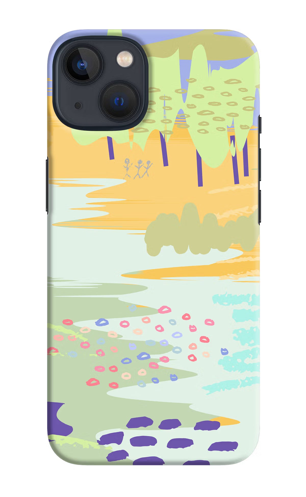 Scenery iPhone 13 Hard Case Back Cover by Casekaro