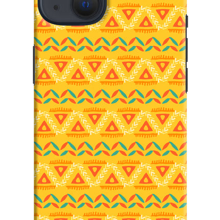 Tribal Pattern iPhone 13 Hard Case Back Cover by Casekaro