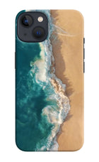 Ocean Beach iPhone 13 Hard Case Back Cover by Casekaro