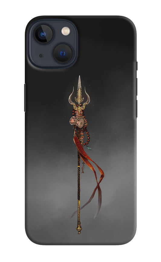 Shiv Trishul iPhone 13 Hard Case Back Cover by Casekaro