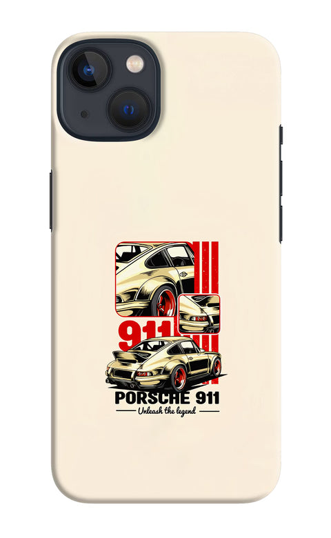 Classic Porsche 911 iPhone 13 Back Cover