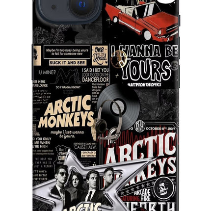 Arctic Monkeys iPhone 13 Hard Case Back Cover by Casekaro