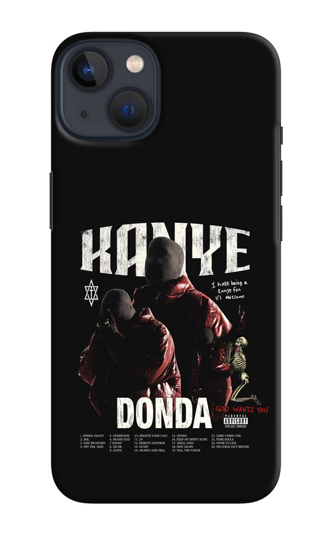 Donda Kanye West iPhone 13 Hard Case Back Cover by Casekaro