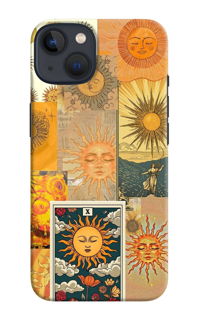 Sun iPhone 13 Hard Case Back Cover by Casekaro