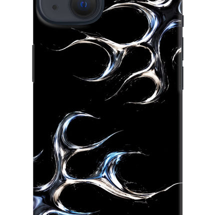 Chrome Tribal iPhone 13 Hard Case Back Cover by Casekaro