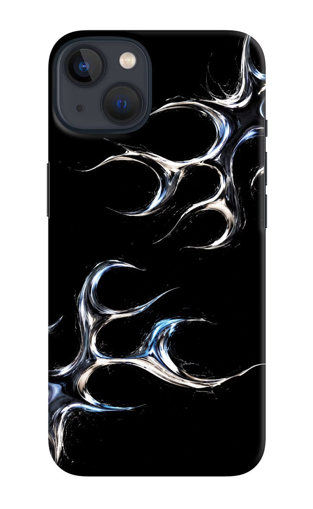 Chrome Tribal iPhone 13 Hard Case Back Cover by Casekaro