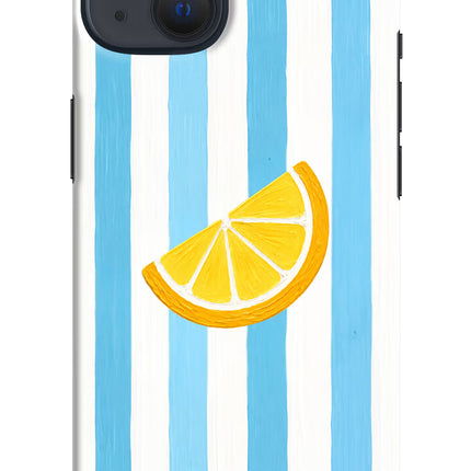 Summer Lemon iPhone 13 Hard Case Back Cover by Casekaro