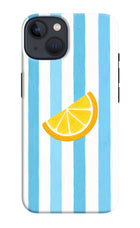 Summer Lemon iPhone 13 Hard Case Back Cover by Casekaro