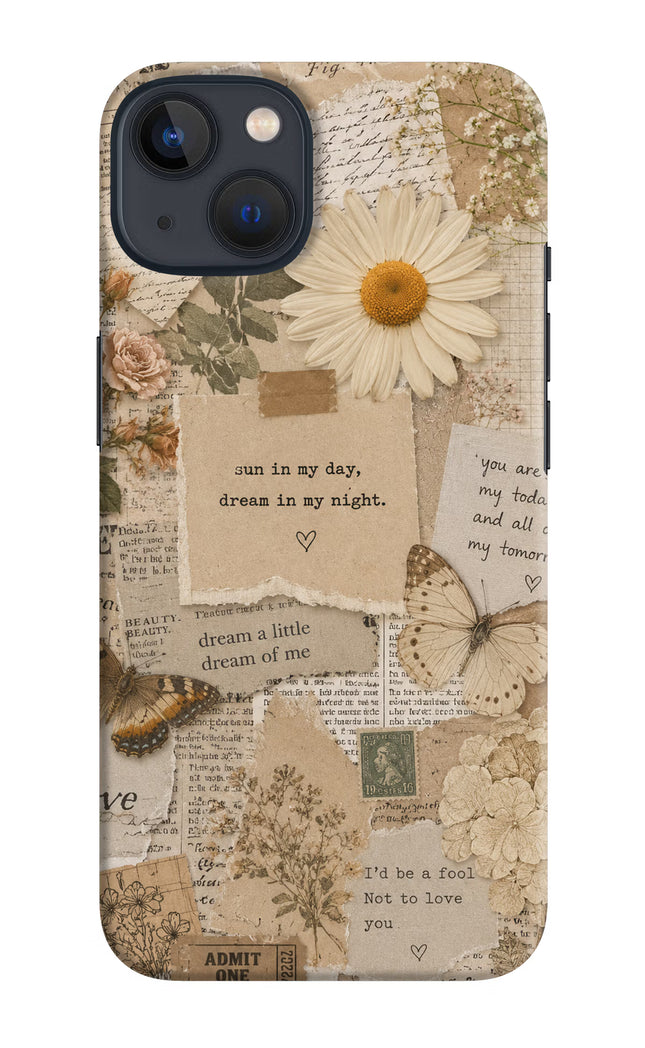 Vintage case iPhone 13 Hard Case Back Cover by Casekaro
