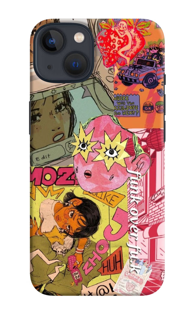 Funkover iPhone 13 Hard Case Back Cover by Casekaro