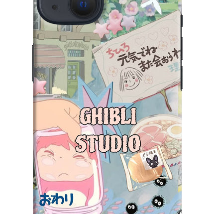 Studio Ghibli iPhone 13 Hard Case Back Cover by Casekaro
