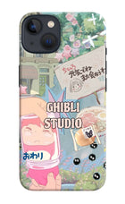 Studio Ghibli iPhone 13 Hard Case Back Cover by Casekaro