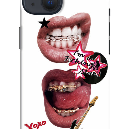 Rockstar iPhone 13 Hard Case Back Cover by Casekaro