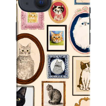 Mirror Cats iPhone 13 Hard Case Back Cover by Casekaro