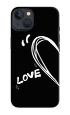 Love Line iPhone 13 Hard Case Back Cover by Casekaro